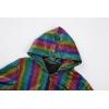 WULFUL Kids Boys Girls Fashion Hoodies 70s Disco Costume Party Sequin Metallic Sweatshirts with Pocket(Multicolor)