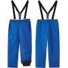 WULFUL Kids Ski Jacket Pants Suits Waterproof Snow Suit Windproof Winter Ski Suit Boys and Girls(Hs02-blue)