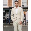 WULFUL Mens Casual Blazer Suit Jackets Slim Fit Two Button Sport Coats Lightweight Business Jacket