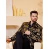 WULFUL Men’s Suit 3 Piece Slim Fit One Button Solid Blazer Jacket Vest Pants Set