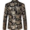 WULFUL Men’s Suit 3 Piece Slim Fit One Button Solid Blazer Jacket Vest Pants Set