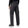 WULFUL Men’s Waterproof Insulated Ski Snow Pants Winter Snowboarding Cargo Pants with Multi-Pockets(Black)