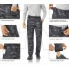 WULFUL Men’s Waterproof Snow Ski Pants Winter Fleece Lined Hiking Outdoor Insulated Pants with Belts
