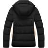 WULFUL Women’s Winter Coats Lightweight Warm Thicken Puffer Jacket Waterproof Quilted Winter Jacket with Removable Hood