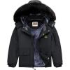 WULFUL Boy’s Ski Jacket Winter Snow Coat with Hood