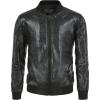WULFUL Kids Boys Varsity Bomber Jacket 70s Disco Costume Party Sequin Metallic Jackets(Black)