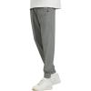 WULFUL Men’s Athletic Running Joggers Workout Gym Pants Lightweight Track Casual Pant with Zipper Pockets(Grey)
