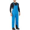 WULFUL Mens Insulated Snow Bibs Waterproof Winter Ski Pants Snowboarding Overalls(Blue)