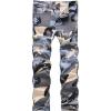 WULFUL Men’s Slim Fit Skinny Stretch Comfy Jeans Denim Pants(Camouflage03)