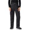WULFUL Men’s Waterproof Insulated Ski Snow Pants Winter Snowboarding Cargo Pants with Multi-Pockets(Black)