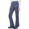WULFUL Women’s Snow Ski Pants Waterproof Insulated Fleece Lined Winter Softshell Hiking Pants(Grey)
