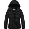 WULFUL Women’s Winter Coats Lightweight Warm Thicken Puffer Jacket Waterproof Quilted Winter Jacket with Removable Hood