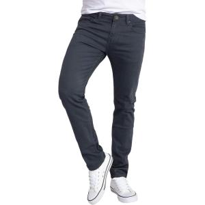 WULFUL Men’s Slim Fit Skinny Stretch Comfy Jeans Denim Pants(Dark Grey)
