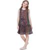 WULFUL Girls Sequin Party Dress Sleeveless A-line Swing Holiday Prom Birthday Dresses 5-12Y(Multicolor)