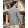 WULFUL Mens Casual Sport Coat Blazer Lightweight One Button Suit Jackets