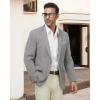 WULFUL Mens Casual Sport Coat Blazer Lightweight One Button Suit Jackets