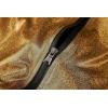 WULFUL Men’s 70s Disco Costume Party Sequin Metallic Varsity Bomber Jacket(Gold02)