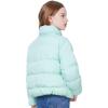WULFUL Girl’s Winter Puffer Jacket Lightwight Warm Coat Short(Green)
