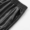 WULFUL Kids Boys Metallic 70s Disco Costume Sequin Party Jogger Pants, Black01