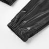 WULFUL Kids Boys Metallic 70s Disco Costume Sequin Party Jogger Pants, Black01
