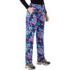 WULFUL Women’s Waterproof Windproof Hiking Ski Snow Pants Fleece Lined Softshell Insulated Winter Pants(Blue Camo)