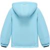 WULFUL Boy’s Waterproof Ski Jacket Warm Fleece Hooded Winter Snow Coat(Sky Blue)