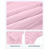 WULFUL Girl’s Winter Waterproof Coat Warm Hooded Parka Jacket Long(Pink)