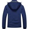 WULFUL Men’s Ski Jackets Warm Winter Snow Windbreaker Resistant Snowboard Fleece Coat Mountain Waterproof Parka with Hood