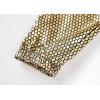 WULFUL Kids Boys Metallic 70s Disco Costume Sequin Party Jogger Pants(Gold)