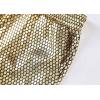 WULFUL Kids Boys Metallic 70s Disco Costume Sequin Party Jogger Pants(Gold)