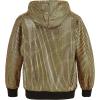 WULFUL Kids Boys Girls Fashion Hoodies 70s Disco Costume Party Sequin Metallic Sweatshirts with Pocket