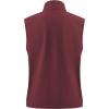 WULFUL Men’s Windproof Lightweight Golf Vest Outerwear with Pockets Softshell Sleeveless Jacket for Running Hiking Sports(Wine Red)