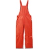 WULFUL Kids Waterproof Ski Bib Boys Girls Winter Snow Pants(Red)