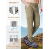 WULFUL Men’s Athletic Running Joggers Workout Gym Pants Lightweight Track Casual Pant with Zipper Pockets(Khaki08)