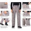 WULFUL Men’s Waterproof Insulated Ski Snow Pants Winter Snowboarding Cargo Pants with Multi-Pockets(Dark Grey)