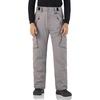 WULFUL Men’s Waterproof Insulated Ski Snow Pants Winter Snowboarding Cargo Pants with Multi-Pockets(Dark Grey)