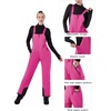 WULFUL Womens Insulated Snow Bibs Waterproof Winter Ski Pants Snowboarding Overalls