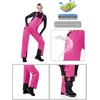 WULFUL Womens Insulated Snow Bibs Waterproof Winter Ski Pants Snowboarding Overalls