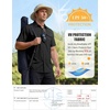 WULFUL Men’s Sun Protection Fishing Shirts UPF 50+ Lightweight Quick Dry Cooling Short Sleeve Shirts for Work Hiking Safari(Black)