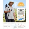 WULFUL Men’s Sun Protection Fishing Shirts UPF 50+ Lightweight Quick Dry Cooling Short Sleeve Shirts for Work Hiking Safari(Silver Gray)