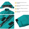 WULFUL Boy’s Winter Waterproof Ski Coat Kids Thick Fleece Snow Jacket Outdoor Windproof Coat(Aqua)