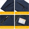 WULFUL Boy’s Winter Waterproof Ski Coat Kids Thick Fleece Snow Jacket Outdoor Windproof Coat(Navy)