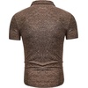 WULFUL Men’s Polo Shirt Short Sleeve Quick Dry Golf Shirt Athletic T-Shirts (Coffee, Small)