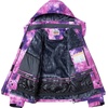 WULFUL Women’s Waterproof Ski Jacket Warm Winter Coats Windproof Winter Jackets for Women Fleece Lined Windbreaker with Hood(Digital Printing-03-n2)