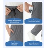 WULFUL 3 Pack Boys Sweatpants Fleece Athletic Workout Pants Boys Joggers with Pockets Size 4-20(Black/Dark Grey/Navy)
