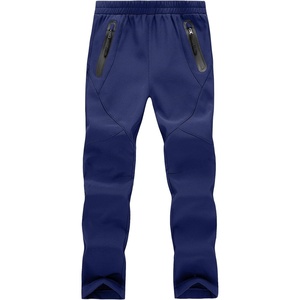 WULFUL Kids Waterproof Snow Ski Pants Boys Girls Outdoor Winter Fleece Hiking Insulated Snowboard Pants(Navy Blue)