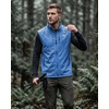 WULFUL Men’s Lightweight Golf Vest Windproof Outerwear Sleeveless Jacket(Blue)