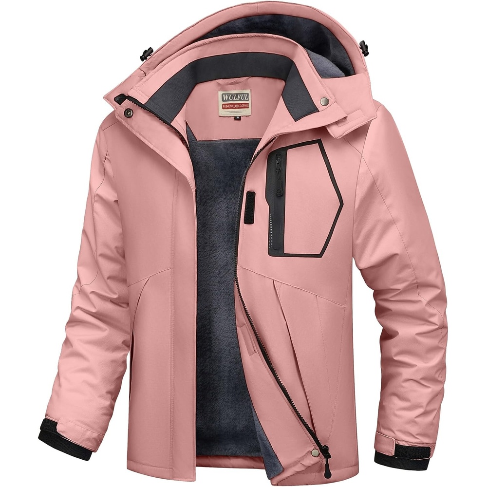 image:imageWULFUL Womens Waterproof Ski Jacket Warm Winter Coats