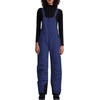 WULFUL Womens Insulated Snow Bibs Waterproof Winter Ski Pants Snowboarding Overalls(Navy)