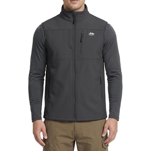 WULFUL Men’s Golf Vest Windproof Lightweight Outerwear Sleeveless Jacket